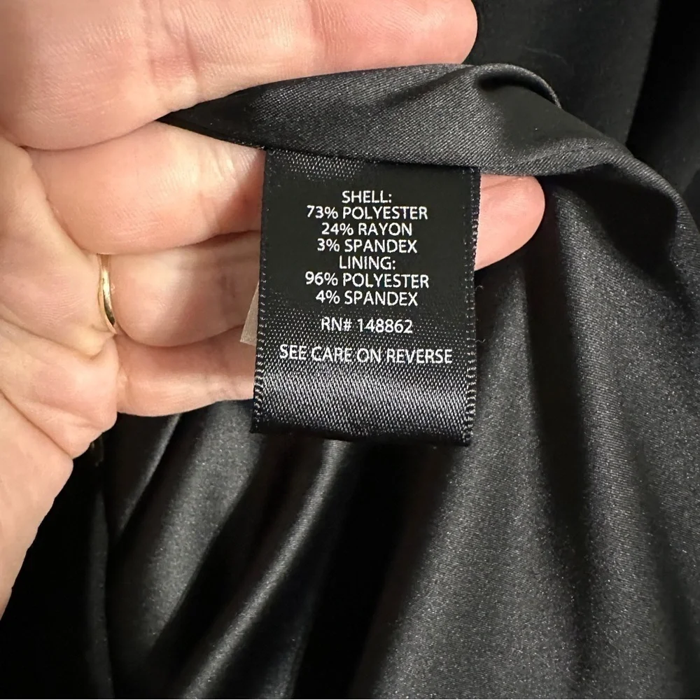 Torrid Collarless Classic Fit Blazer Ruched Sleeves Toggle Closure size 3X